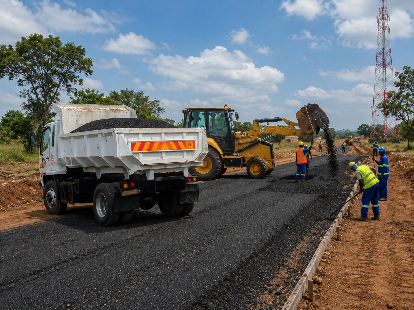 Masinga civils work — earthworks and site preparation in Northern KZN