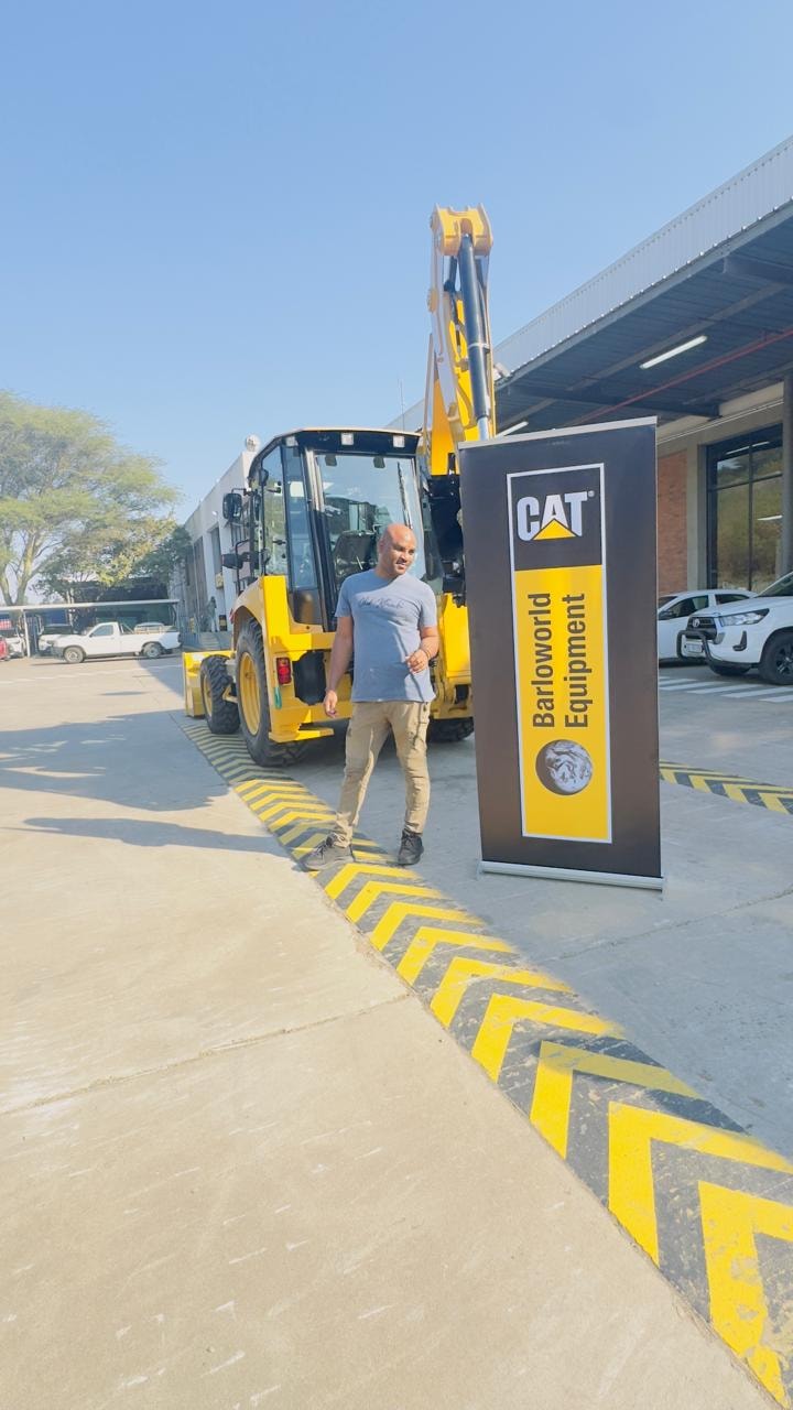 CAT 426 backhoe loader at Barloworld Equipment — Masinga Plant Hire Northern KZN